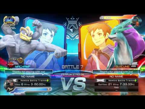 Dreamhack Summer 2017: Goreson (Machamp) vs Rubs (Braixen/Suicune) - Pool A Winner's Finals