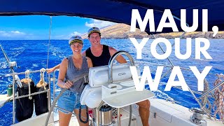 Special Thing to Do on Maui: Charter Sailboat Whale Watching, Snorkel, You Name It