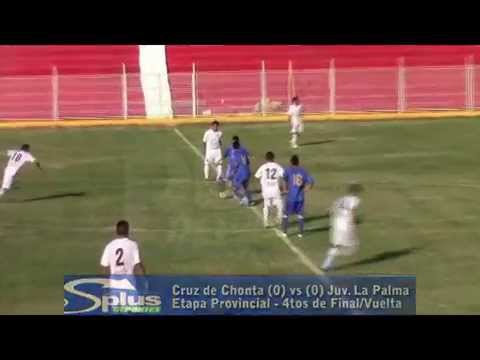 CRUZ DE CHONTA (0) vs (0) JUV.  LA PALMA - ETAPA PROVINCIAL - 4TOS DE FINAL/VUELTA.