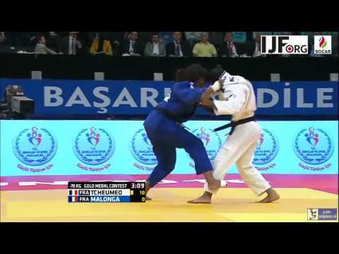 Judo 2016 Grand Prix Samsun: Tcheumeo (FRA) - Malonga (FRA) [-78kg] final