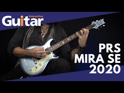 Обзор электрогитары PRS SE Mira Frost Blue Metallic
