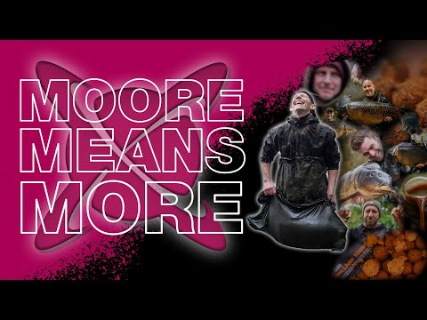 Our Passion for Quality, Your Love for Carp Fishing- MooreMeansMore!