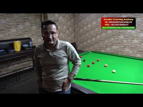 392. Snooker Black Ball Practice/Challenge, English Language, AQ Snooker Training & Coaching Academy