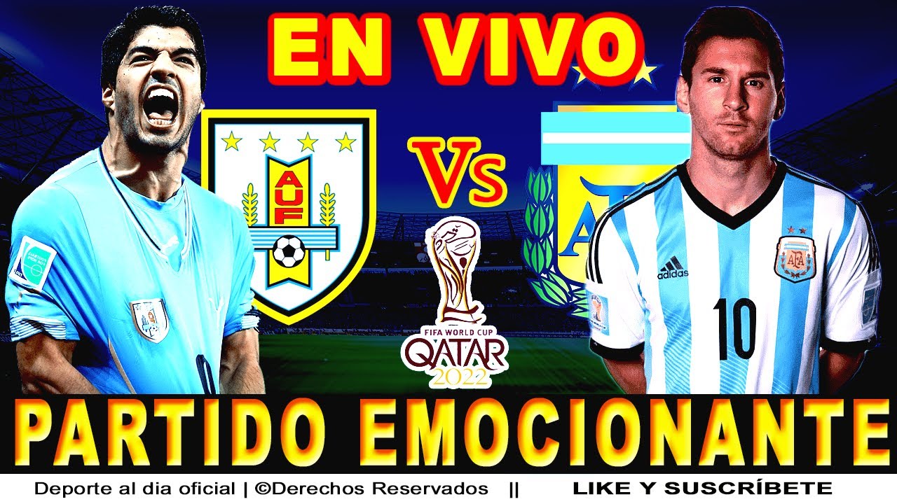 #URUGUAY vs #ARGENTINA EN #VIVO CLASIFICATORIAS QATAR 2022 | #MESSI vs #SUAREZ