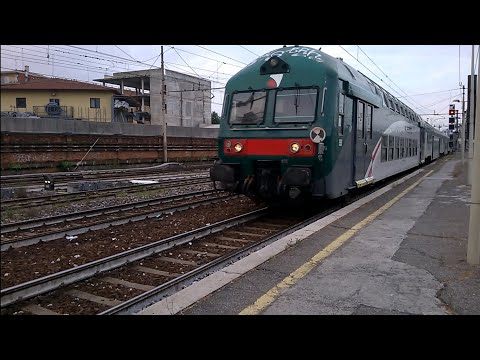 E464 322+6 piano ribassato con pilota 2 piani - Milano Greco - 08/07/2021