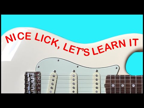 Nice Lick: Let's Learn It 17| Country Chromaticism