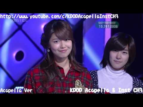 [Acapella] Girls Generation (SNSD) - Honey (Perfect for you 소원)