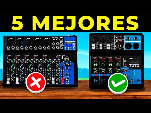 Vídeo relacionado con Mezclador de audio profesional de montaje en rack con estéreo de 9 canales, procesador de efectos digitales de 24 bits, 99 efectos y alimentación Phantom de 48 V para grabación de estudio