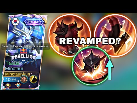MINOTAUR REVAMP: The NEW META BUILD is Here! (Goodbye Hybrid Defense) | MLBB