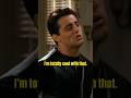F.R.I.E.N.D.S || Joey: And Don’t Worry I’m Totally Okay With The Gay Thing. #shorts #friends #funny