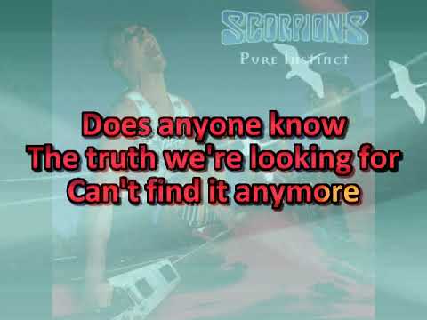 Scorpions - Does Anyone Know (Karaoke) [with backing vocals]