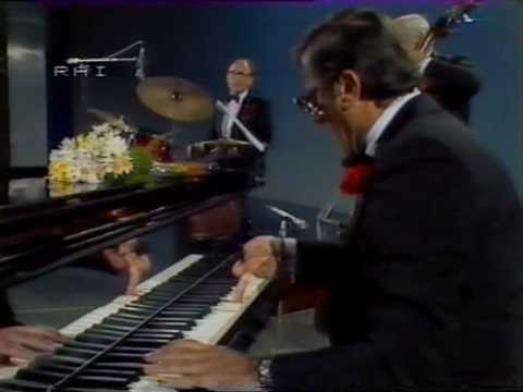 Lelio Luttazzi in trio  a Domenica In presenta Pippo Baudo - 1992