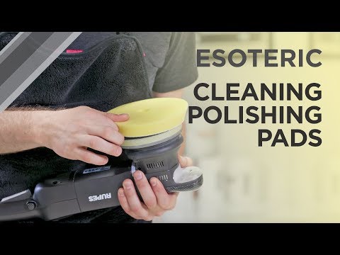 How to Properly Clean Polishing Pads - ESOTERIC Car Care