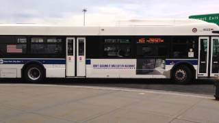 MTA NYCT Bus : New Flyer XD40 Xcelsior #4833 on the B15 at Lefferts Blvd. AirTrain Station