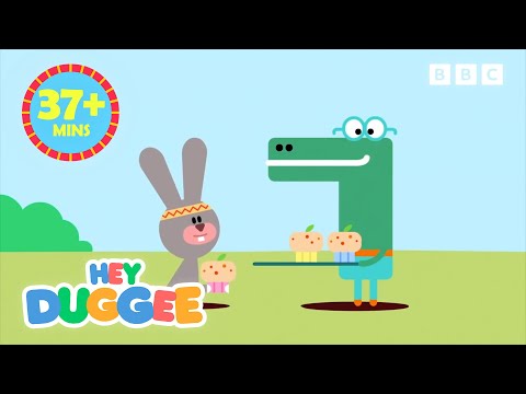 Animal MARATHON with the Squirrels 🐱🐣🐝  | Hey Duggee