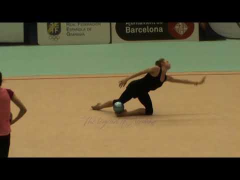 Mariya MATEVA (BUL) ball - 2015 Trofeu ciutat de Barcelona trainings