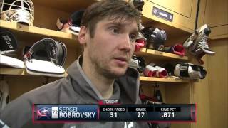 Post Game: Sergei Bobrovsky (4/18/17)