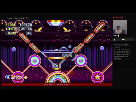ICA_827's Live PS4 Broadcast: Sonic Mania [Encore Mode] Pt.19 07/06/20