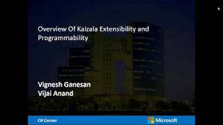 Overview of Kaizala Extensibility and Programmability
