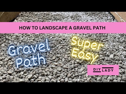 How to Make a Gravel Path / The Easiest and Cheapest Way