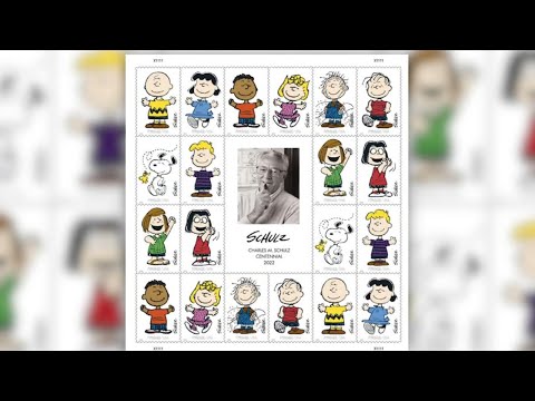 USPS celebrates the creator of the Peanuts Cartoon with a stamp