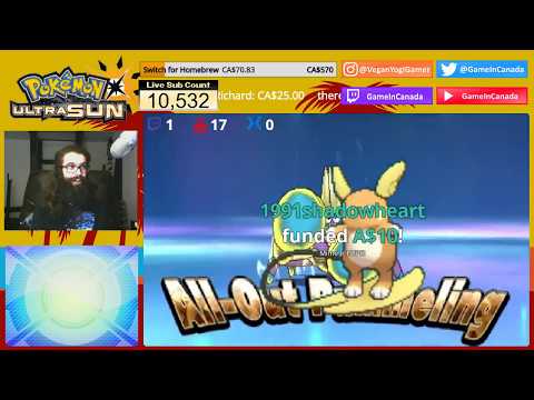 Lets Play: Pokemon Ultra Sun - Part 3 - 30$ Donation! + I Sing Happy Birthday to 2 Subs