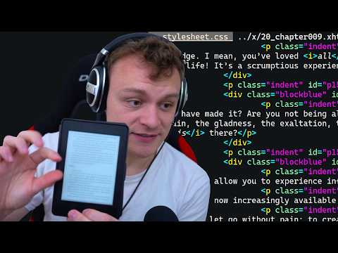 Fixing an Unreadable Ebook