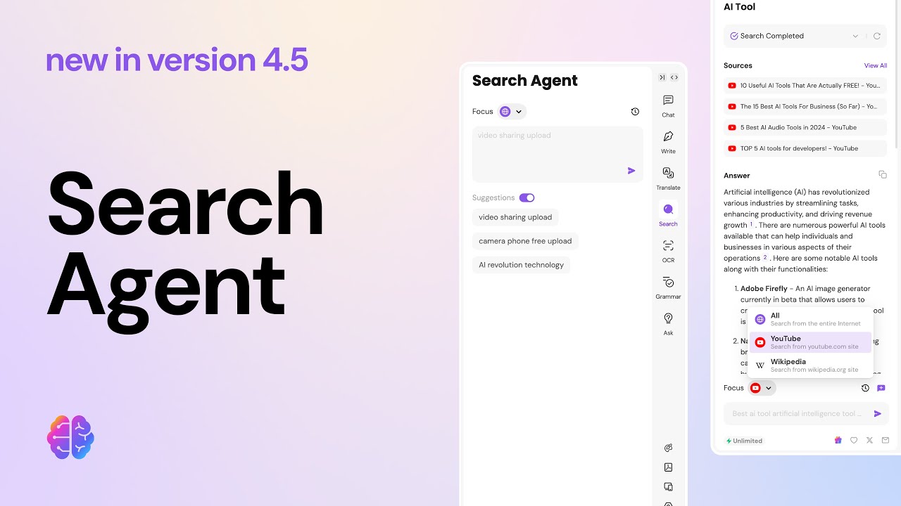 Streamline Your Searches: A Guide to Sider AI's Search Agent Widget video thumbnail