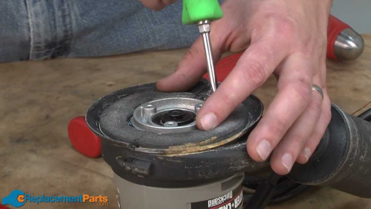 Replacing your Porter Cable Sander Polisher Pad Support