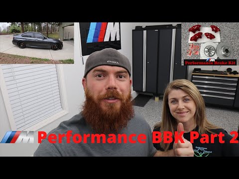 BMW Brembo M Performance Big Brake Kit Installation F30