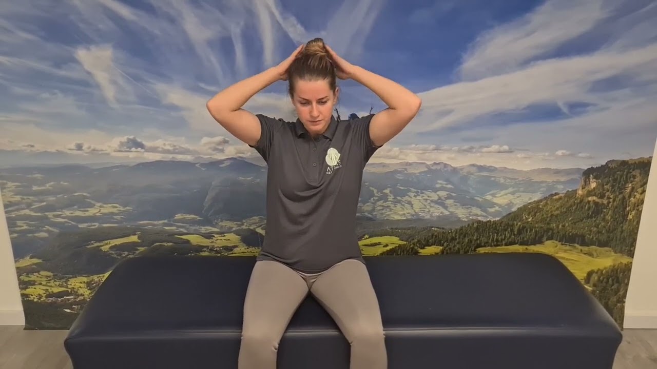 Isometrische oefening nek