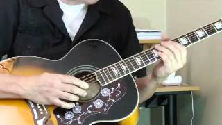 Reverend Gary Davis Guitar Lesson - "Devil's Dream" Part 2