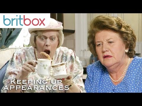 Best of Elizabeth's Disastrous Tea Spills | Keeping Up Appearances