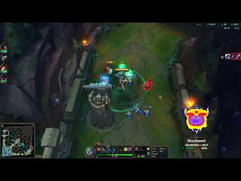 I hard carried this high elo game with new tank Shyvana!