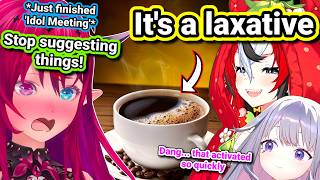 IRyS Didn't Know Drinking Coffee Had an Effect Like This, and Bae & Biboo Teased Her for It
