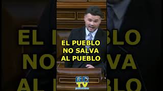 &quot;El pueblo no salva al pueblo&quot; Gabriel Rufián #valencia #dana #pp #psoe #vox #sumar #podemos