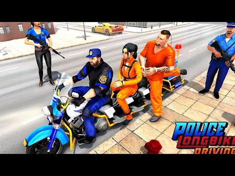 US Police Bike 2021 :: Prisoner Transport Game :: Android Games FHD
