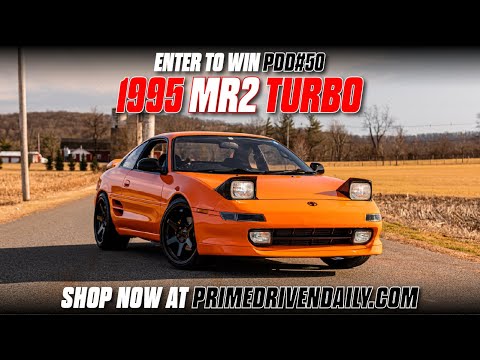 Prime Driven Daily 50 - 1995 JDM Toyota MR2 Turbo -- PDD50 - Orange Stunner!