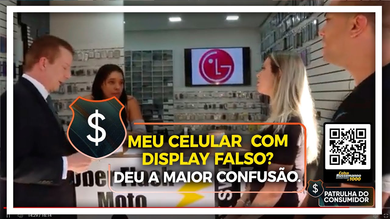 MEU CELULAR COM DISPLAY FALSO? DEU A MAIOR CONFUSÃO.