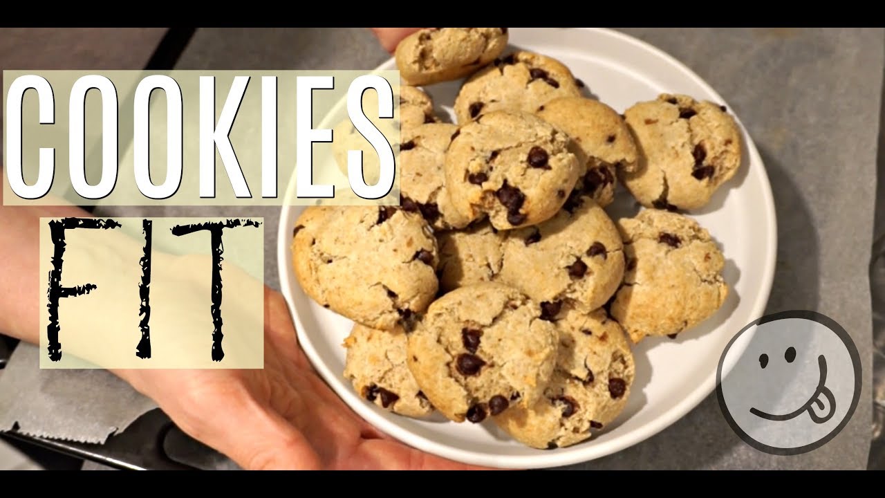COOKIES FIT!!! BISCOTTI PROTEICI BUONISSIMI e facili da fare!! ZERO GRASSI, ZERO ZUCCHERO!