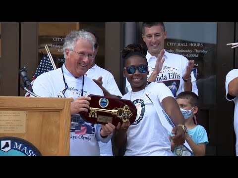 City of Lynn holds homecoming parade for Olympic boxer Rashida Ellis