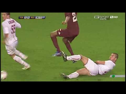 Debutto di RACHID ARMA con la maglia del TORINO contro la Reggina