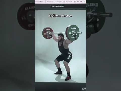 Motion reference - the snatch