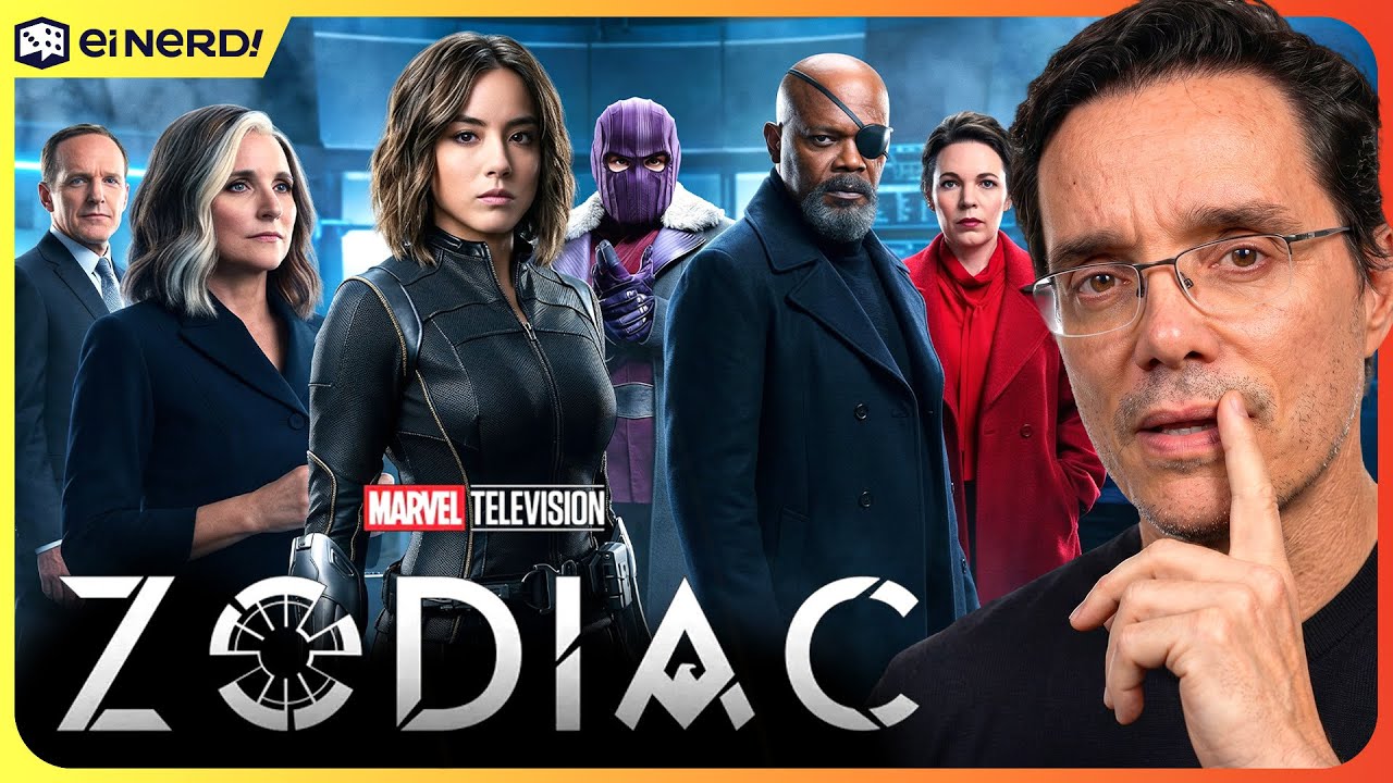 ZODIAC - MARVEL ANUNCIA NOVA SÉRIE DO NADA [Análise do anúncio]