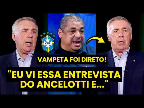 VAMPETA: “VELHO, ISSO que o ANCELOTTI FALOU da ELIMINAÇÃO pra NORUEGA EU SÓ CONCORDARIA se…”