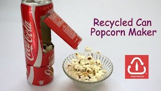 How to Make a Recycled Can Popcorn Machine