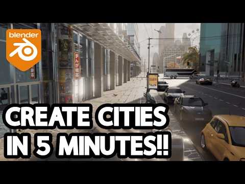 Blender Addons For Creating Cities in 2025
