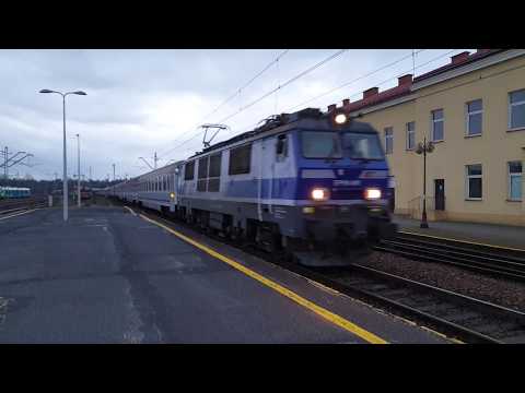 EP09-008 + IC MALCZEWSKI do Słupska i Kołobrzegu, wjeżdża na dworzec Rzeszów Główny 17.03.2019