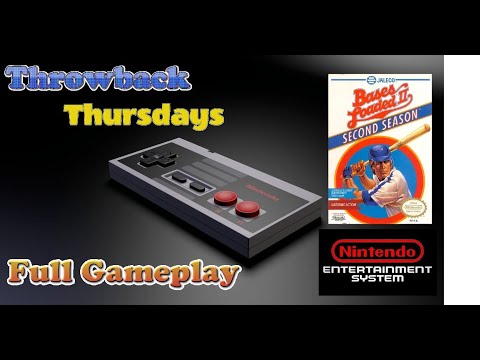 Throwback Thursdays Bases Loaded II Second Season (NES)