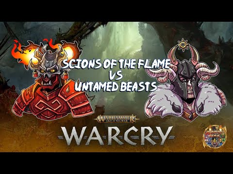 Age of Sigmar Warcry Battle Report: Scions of the Flame vs Untamed Beasts